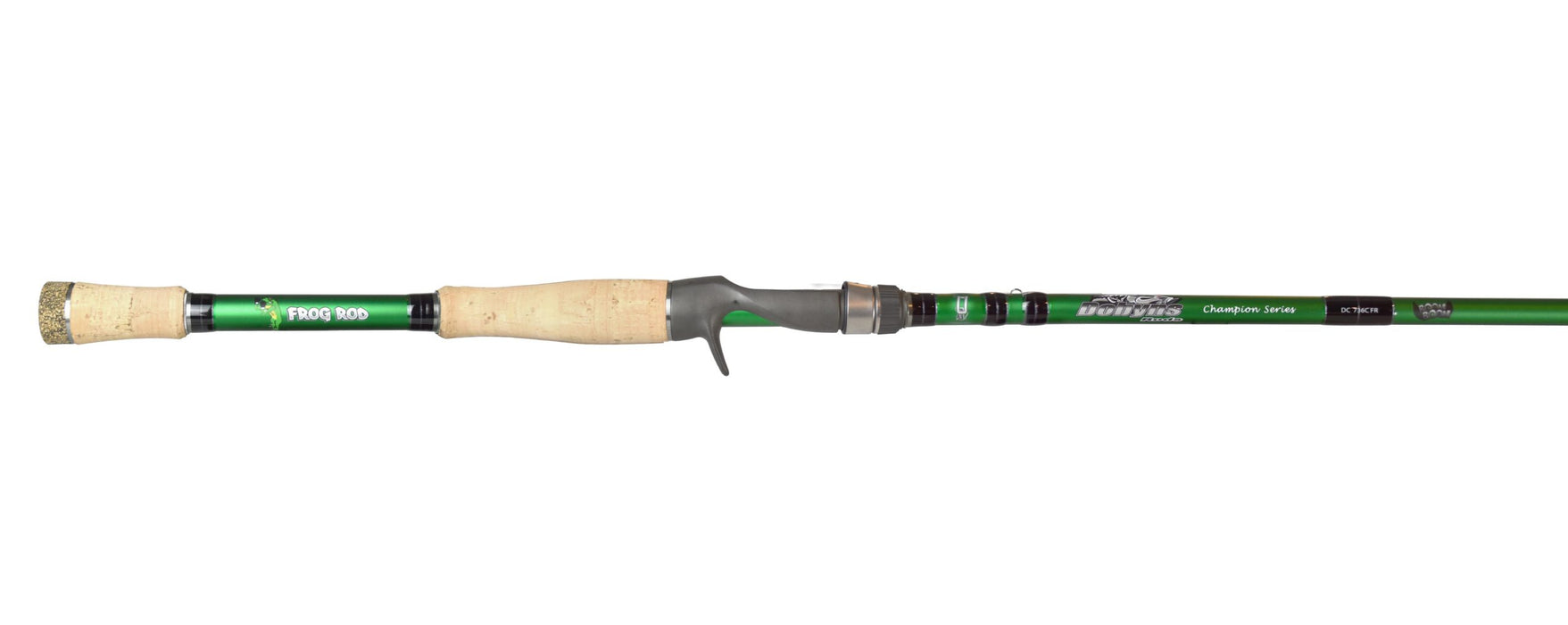 dobyns 736c rod Rods- CHAMPION XP Series High modulus graphite blanks Seaguide Guides Kevlar wrapping Split grip AA grade cork handle Rear locking reel seat Casting Rod Dobyns Champion XP