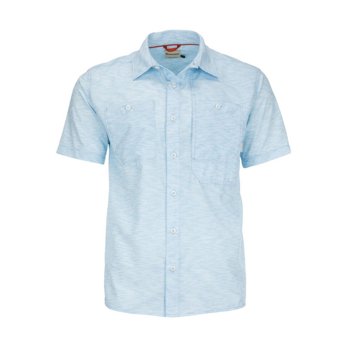 Simms Double Haul Long Sleeve Fishing Shirt, UPF 30 Sun Protection, Aruba,  XX-Large at  Men's Clothing store