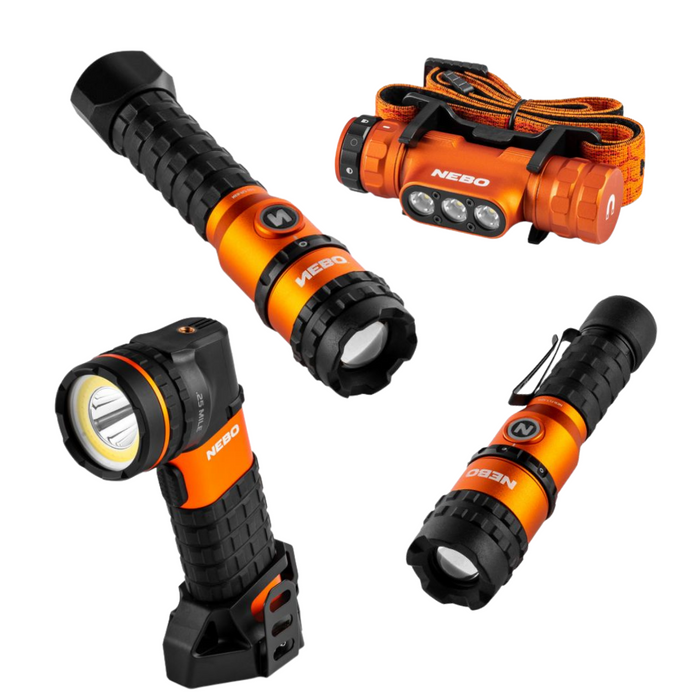 Nebo Master Series Rechargeable Flashlights