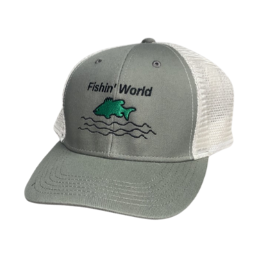 State of Fishing Black Mesh Back hat