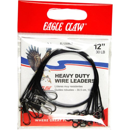 Eagle Claw Double Drop Blue Wire Leaders 10-pack